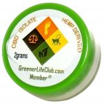 2 grams (2000mg) of Pure USA Hemp Derived CBD Isolate  - USA Made and Hemp Derived - No THC - Independently GCMS Tested